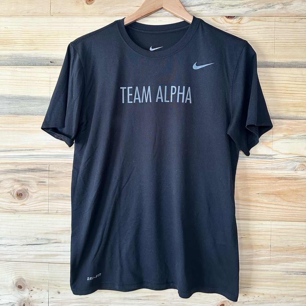 Nike Men's Black Team Alpha Tee